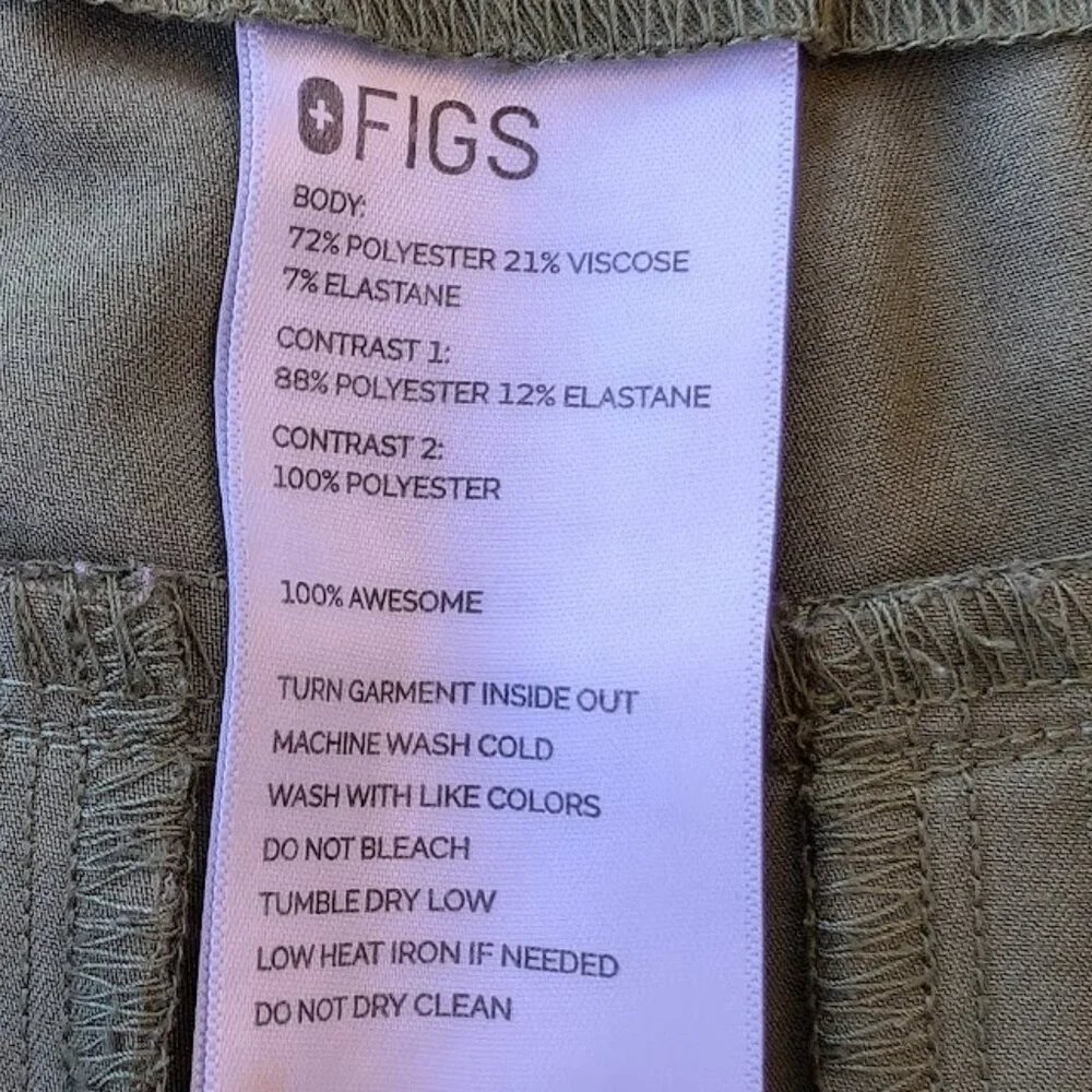 Figs Men's ScrubsTechnical‎ Collection Tansen Joggers Small Olive Green